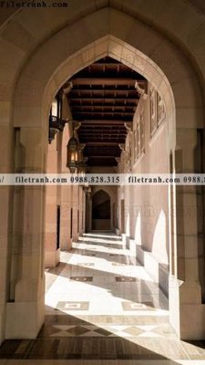 File tranh gốc in trần nhà tranh hanh lang 3d 375 3D