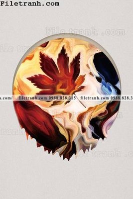 Tải file tranh hieu ung ba chieu tron phong cach Trung Quoc 140 (gốc) in trên mọi chất liệu