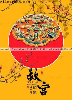 Tải file tranh hieu ung ba chieu tron phong cach Trung Quoc 190 (gốc) chủ đề tôn giáo