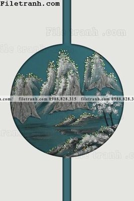 Download file gốc tranh hieu ung ba chieu tron phong cach Trung Quoc 249 (in mica) logo