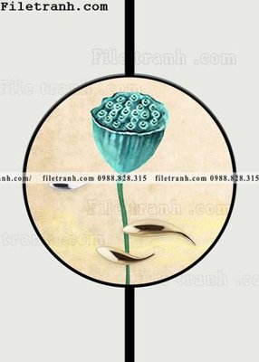 File in ấn tranh hieu ung ba chieu tron phong cach Trung Quoc 355 (bản gốc) cao cấp