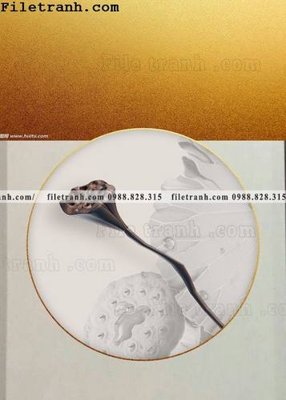 Tải file tranh hieu ung ba chieu tron phong cach Trung Quoc 367 (gốc) để in ấn ngay