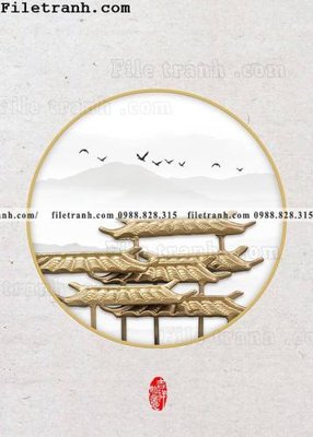 File gốc tranh hieu ung ba chieu tron phong cach Trung Quoc 408 (PSD/TIFF) độ phân giải cao