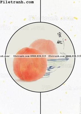 Download file tranh hieu ung ba chieu tron phong cach Trung Quoc 430 (gốc) cho xưởng in