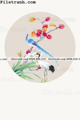 File tranh PSD tranh hieu ung ba chieu tron phong cach Trung Quoc 454 chất lượng cao