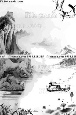 File PSD tranh hinh anh vector phong cach muc 1510 (nguyên bản) cho thiết kế