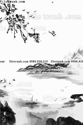 File ảnh tranh hinh anh vector phong cach muc 1518 (gốc) trang trí khách sạn