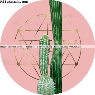 File gốc tranh hinh tron bac au 127 (ảnh rõ nét) để in