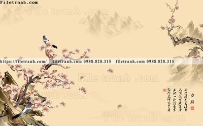 Tải file PSD tranh hoa dao hien dai 501 (nguyên layer) để in