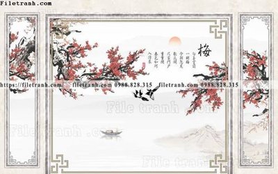 File in trần tranh hoa dao hien dai 506 (bản gốc) đại dương