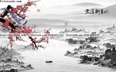 File PSD tranh hoa dao hien dai 532 (bản gốc) chất lượng nhất