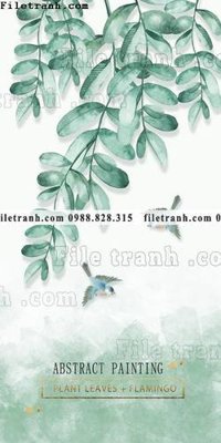 File tranh in mica tranh hoa la phong cach bac au 607 (độ phân giải cao)