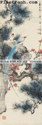 File gốc tranh hoa va chim dep 120 (thiết kế) cho in ấn