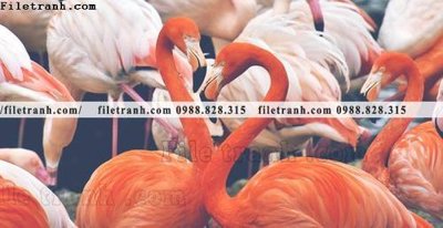 File in lụa tranh hong hac dep 329 (chất lượng cao) tranh hong hac dep 329