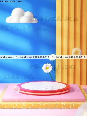 File tranh tranh khong gian truu tuong 650 (bản gốc) treo phòng ăn