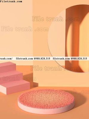 File tranh gốc tranh khong gian truu tuong 651 (bản quyền) độc đáo