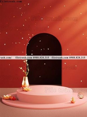 File in ấn tranh khong gian truu tuong 654 (bản gốc) cao cấp