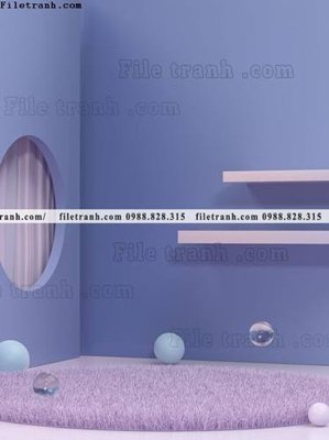 File gốc tranh khong gian truu tuong 688 (trang trí) phòng ngủ