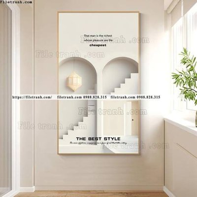 Tải file gốc tranh kien truc 3d ve tay 509 (in khổ lớn) không mờ