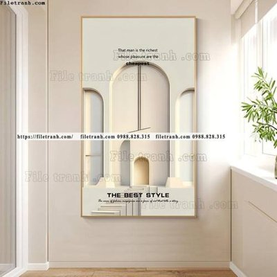 File tranh ảnh gốc tranh kien truc 3d ve tay 510 dùng cho in khổ lớn