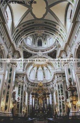 File gốc tranh kien truc kieu doc 100 (in mica) làm bảng hiệu