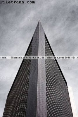 File gốc in tráng gương tranh kien truc kieu doc 139 chi tiết