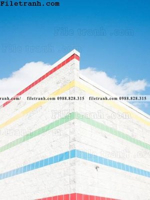 File ảnh gốc tranh kien truc kieu doc 161 không vỡ nét