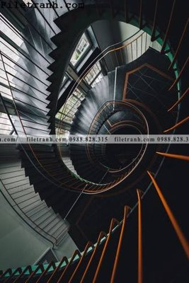 File in ấn chuyên nghiệp tranh kien truc kieu doc 169 (file gốc)