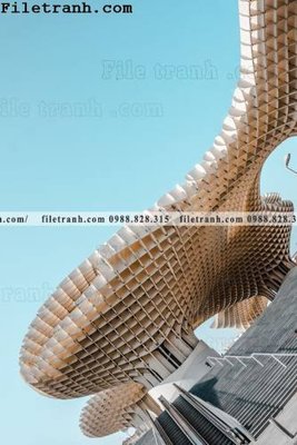 Download file gốc tranh kien truc kieu doc 181 (in mica) trong suốt