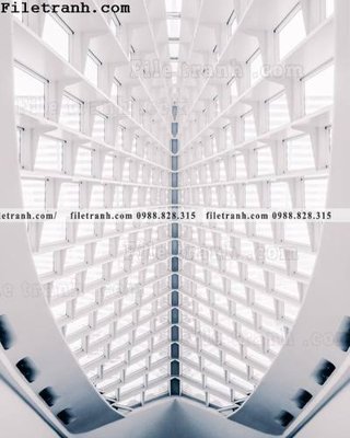 File gốc tranh kien truc kieu doc 205 (ảnh rõ nét) để in