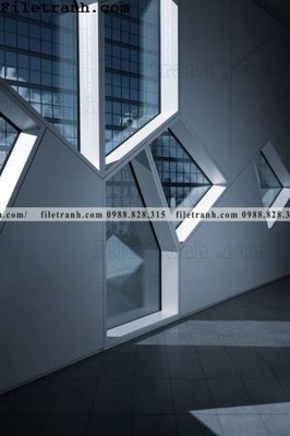 File tranh ảnh gốc tranh kien truc kieu doc 228 dùng cho in khổ lớn