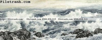 Hình ảnh file gốc tranh kien truc kieu doc 254 cho in UV