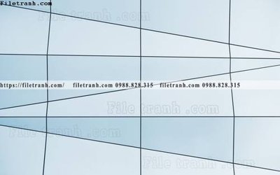 File tranh tranh kien truc kieu ngang 619 (ảnh gốc) in trần xuyên sáng