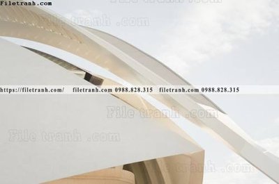 Ảnh gốc tranh kien truc kieu ngang 625 (độ nét cao) in mica