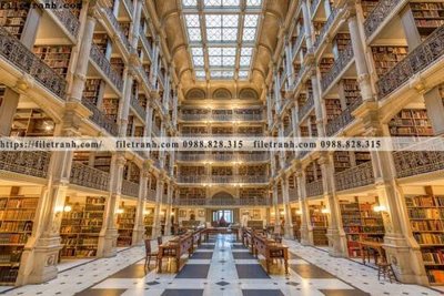 File ảnh tranh kien truc kieu ngang 830 (gốc) cho trang trí nhà hàng