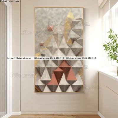 File tranh gốc tranh loi vao 3d truu tuong 512 (sắc nét từng chi tiết)