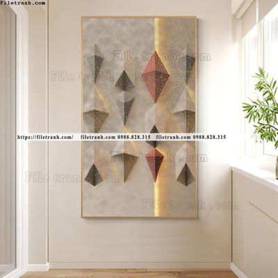 Tệp tin gốc tranh loi vao 3d truu tuong 513 (dùng cho in) tranh loi vao 3d truu tuong 513