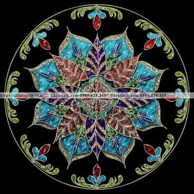 File gốc tranh loi vao hien dai huou nai dep 253 (in tráng gương) nghệ thuật