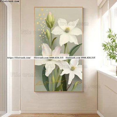 File in trần tranh loi vao hoa 5d sieu dep 534 (bản gốc) đại dương