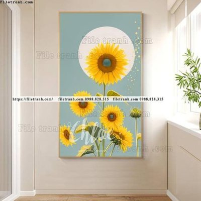 File tranh quảng cáo tranh loi vao hoa 5d sieu dep 542 (file gốc) chuyên nghiệp