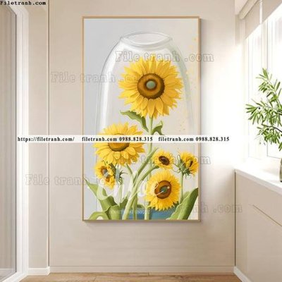 Tải file tranh loi vao hoa 5d sieu dep 544 (gốc) in nhanh