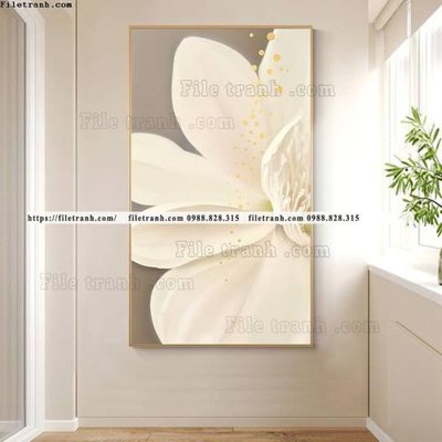 Download file gốc tranh loi vao hoa 5d sieu dep 560 (in lụa) tranh 3D