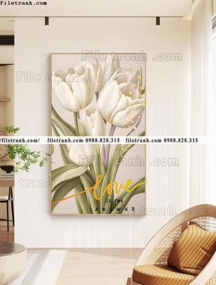 File ảnh tranh loi vao hoa 5d sieu dep 575 (gốc) dùng in Pano