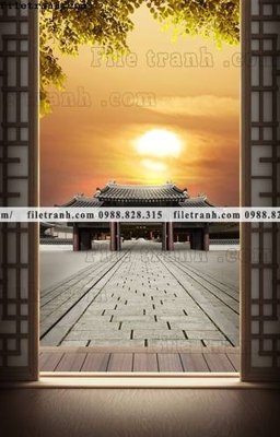 Tải file tranh mai hien trung quoc 615 (gốc) chủ đề hoa sen