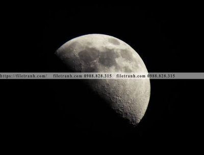 File tranh gốc tranh mat trang vu tru 540 (bản quyền) độc đáo