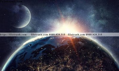 File tranh tranh mat trang vu tru 571 (ảnh gốc) độc quyền