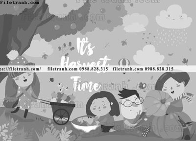 File tranh tranh minh hoa hoat hinh tre em 112 (gốc) chủ đề thiên nhiên