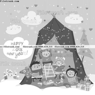 File tranh tranh minh hoa hoat hinh tre em 218 (gốc) chủ đề con người