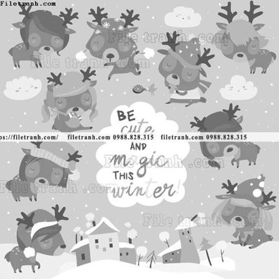 File gốc tranh minh hoa hoat hinh tre em 219 (in ấn) không giới hạn