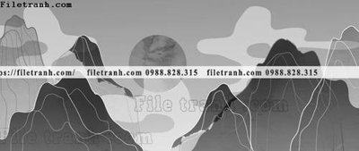 File gốc in ấn tranh minh hoa nui thuy mac trung quoc 1508 chuẩn màu CMYK